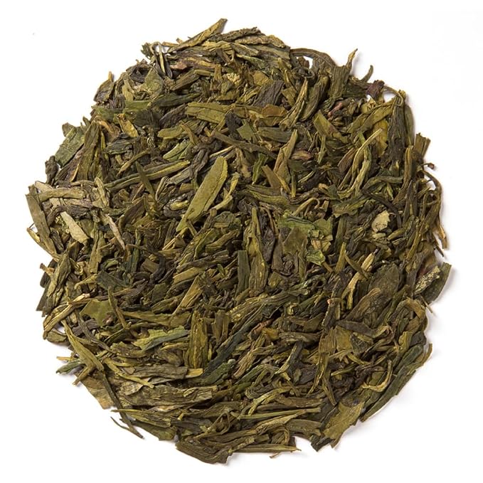 Davidson's Organics, Dragonwell Green, Loose Leaf Tea, 16-Ounce Bag (Packaging may vary)