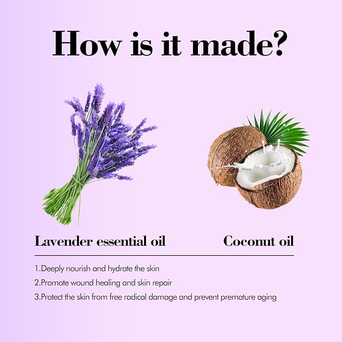 Lavender Roll-On Essential Oil, Pre-Diluted, Portable Aromatherapy, 0.33Oz | Mumianhua Floral-Herbal Rollerball. Ready-to-Use. Calming Scent for Pillow, Pulse Points, Skin & On-the-Go Relaxation