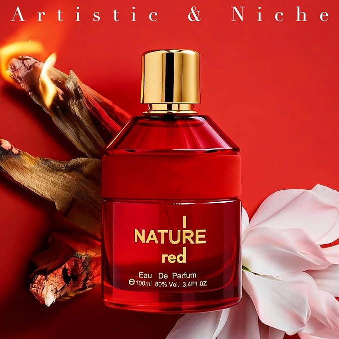 AFLUXE Verse Adonis & I Nature Red Combo Men Cologne 3.4 Fl. Oz Men's Perfume Refreshing Combination of Woody Floral & Fruity Scents Eau De Parfum for Men Lasts All Day Best Gift