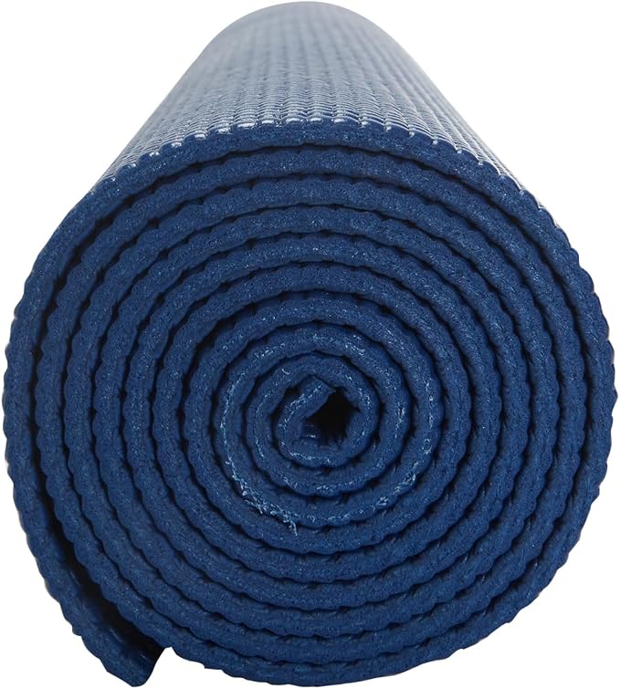 Everyday Yoga Deluxe Mat, Spacious 72"x24" Non-Slip Yoga Mat for Comfortable Home Workouts, 3-5mm Extra Thick