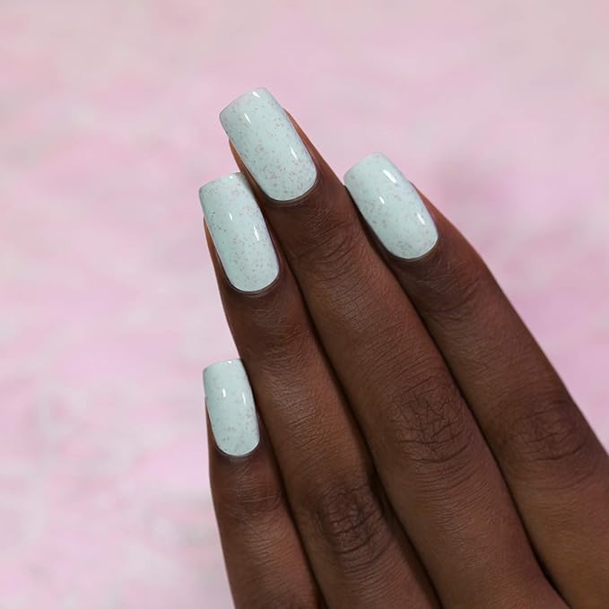 ILNP Tea Cup - Antique Pastel Mint Speckled Nail Polish