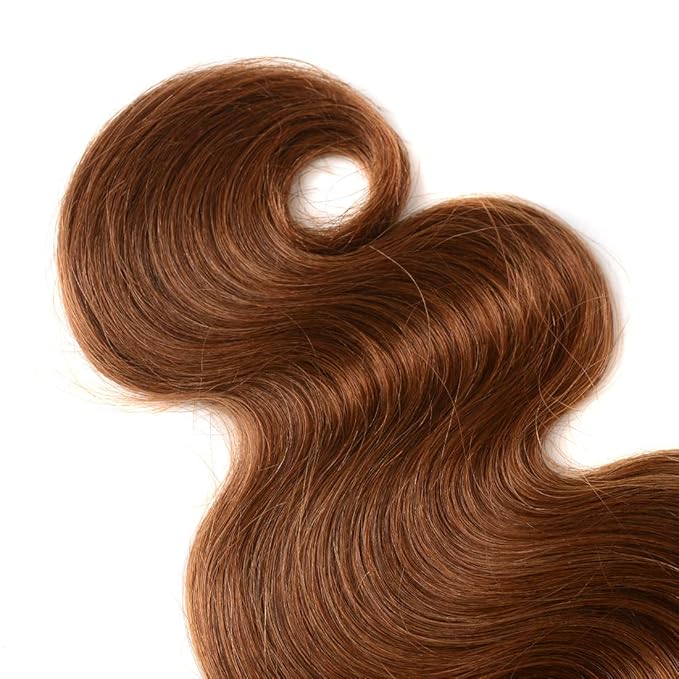 Ombre Human Hair Bundles Brazilian 1b/30 Two Tone Ombre Body Wave Human Hair 3 Bundles 14 16 18inch 100% Unprocessed Virgin Hair Bundles Weaves Extensions for Women
