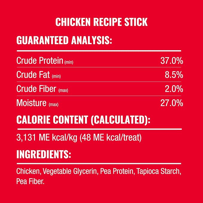 Good 'n' Tasty Snap 'EMS Training Dog Treats with Real Protein, 15 Count | Real Chicken, Duck or Beef, Easy to Break Into Pieces for Training or Rewards, No Artificial Flavors, Colors or Preservatives