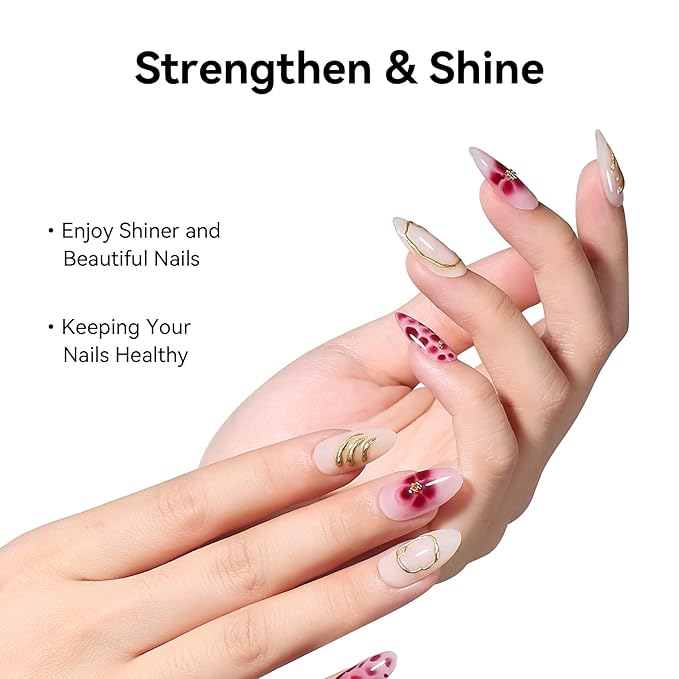 MAYCHAO 15ml Clear Blooming Gel Nail Polish, UV LED Blossom Gel Polish for Spreading Effect Marble Floral Print Watercolor Nail Art Design for Home Nail DIY Manicure, 0.5 Fl Oz