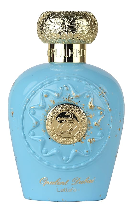 Lattafa Opulent Dubai - Citrus, Fruity, Floral, Woody - Eau de Parfum Long-Lasting Fragrance for Unisex, 3.4 Ounce / 100 ml