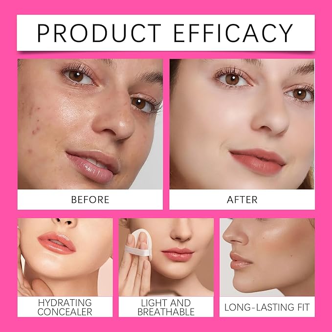 Plumping Peptide Liquid Foundation, Hydrating & Age-Defying Makeup for Mature Skin, Medium Buildable Natural Coverage for All Skin Types, （Natural Color -1PCS)