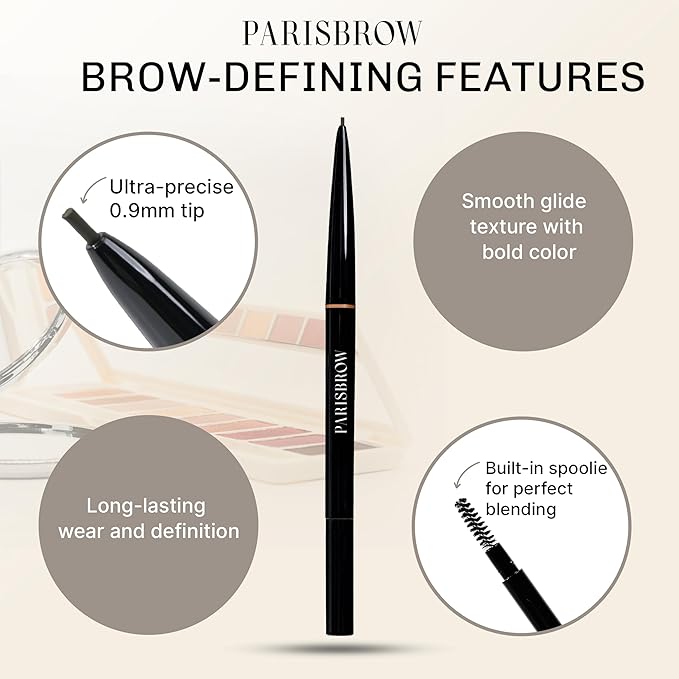 PARISBROW Slim Brow Pencil 02/Olive Gray