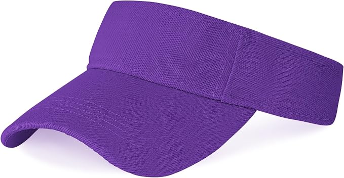 Marrywindix 1 Piece of Sport Wear Athletic Visor Sun Sports Visor Hat Visor Adjustable Cap for Women and Men