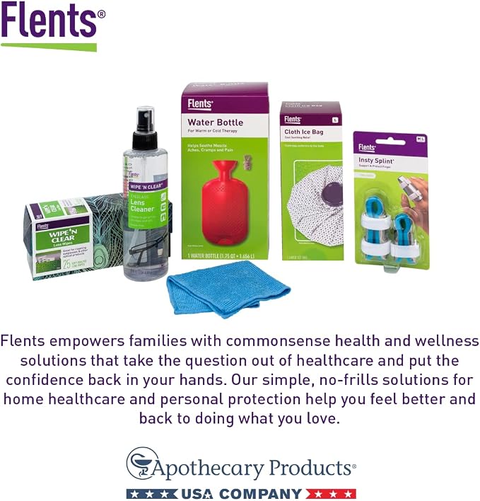 Flents Reusable Douche Kit, 16 fl oz Portable Cleansing System, BPA-Free | Compact Design Includes Easy-Squeeze Bottle for Personal Care, Travel-Friendly, Durable Rubber Components For Reusable Use