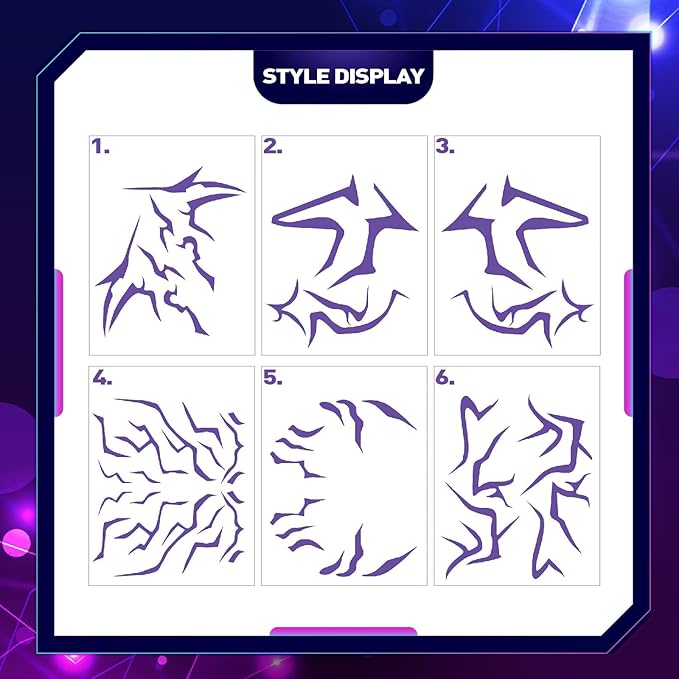 Kpop Temporary Tattoos for Adults - Realistic Waterproof Fake Tattoo Stickers for Costume Accessories Birthday Party Favors, Halloween Costume, Christmas Stocking Stuffers, Festival Gifts