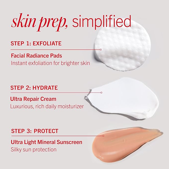 First Aid Beauty - Weightless Liquid Mineral Sunscreen with Zinc Oxide Broad Spectrum SPF 30, Luxuriously Light Ultra Sheer Tint for Everyday Use, Non-comedogenic, Safe for Sensitive Skin, 1.5 oz