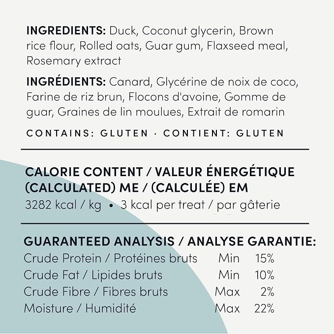 Crumps’ Naturals Mini Trainers Semi-Moist Duck 10.6oz (Pack of 2)