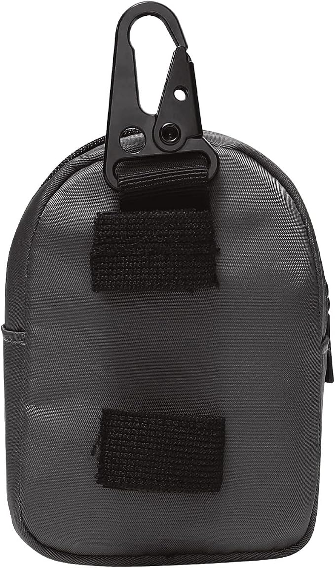 Petmolico Dog Poop Bag Holder Treat Pouch for Dog Leash, Dog Waste Bag Dispenser Treats Storage Holder Training Pouch with Clip, Deep Gray