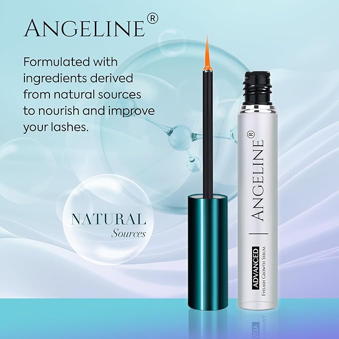 Premium Lash Serum for Eyelash Growth Serum, Advanced Lash Growth Formular for Longer, Fuller and Thicker Lashes and Brows 5ml