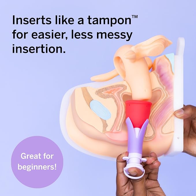 Pixie Cup Teen Menstrual Cup Kit - Best First Period Cup Starter Kit - Wash, 20 Wipes, Lube, Public Restroom Carry Cup & Storage Bag - Proven to Be What You Need to Become A Successful Cup User