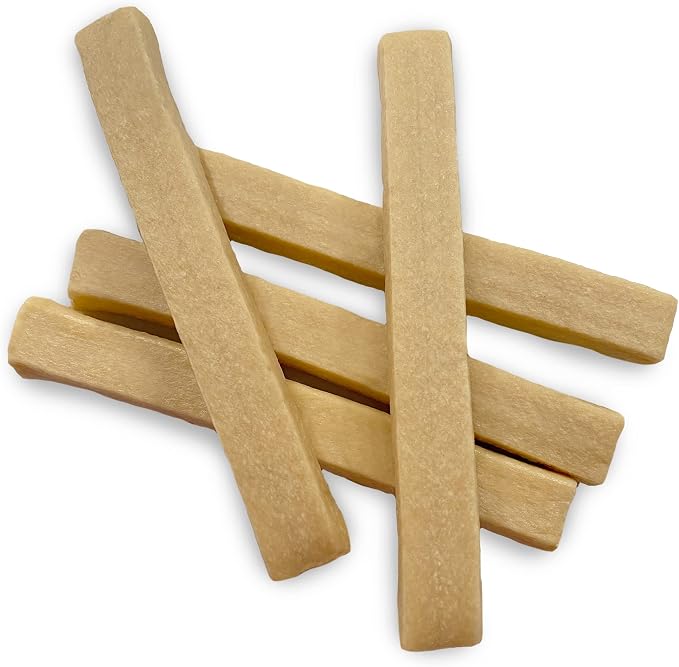 Yogurt Sticks, Prebiotic & Probiotics, Protein Rich - Lactose Free - Gluten Free - Corn Free - Grain Free, USA Made, for All Breeds, 5 pieces of Droolicious Yogurt Sticks, Peanut Butter Flavor