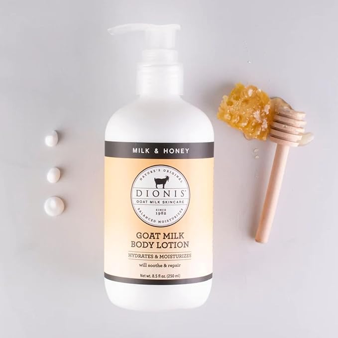 Dionis Goat Milk Body Lotion Milk & Honey 8.5 oz (Pack of 1)