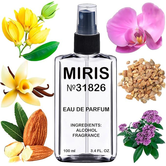MIRIS No. 31826, Inspired by Sensual Orchid, Long-Lasting Eau de Parfum for Women, Spray 3.4 Fl Oz / 100 ml