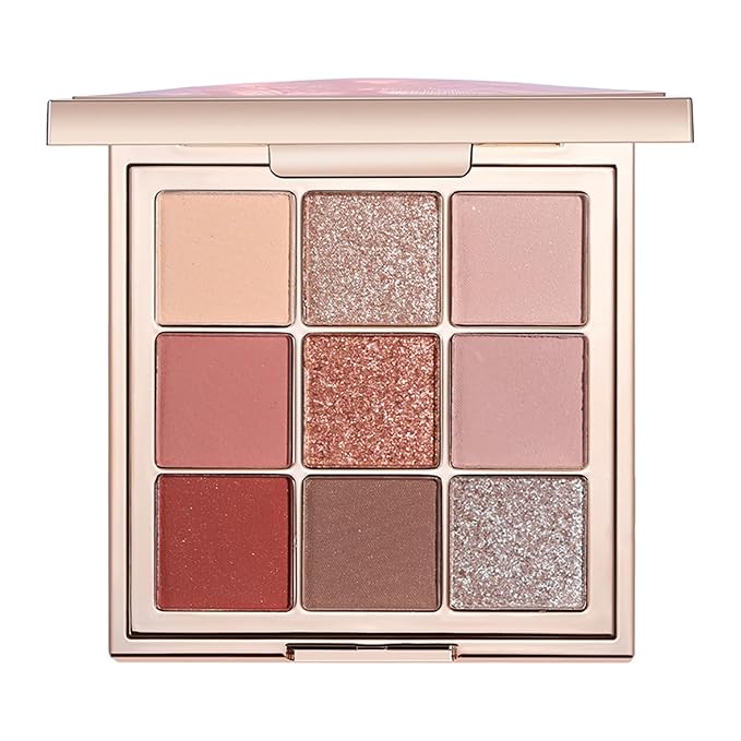 9 Colors Eyeshadow Palette, Matte & Shimmer & Glitter Eye Shadow, Highly Pigmented Silky Smooth Powder Waterproof Long Lasting Makeup Palettes. (Color 3)