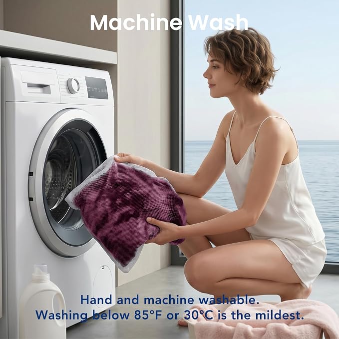 Cooling Blanket Queen Size 80"x88" for Hot Sleepers | Cold Summer Soft Blanket for Bed Couch and Travel Absorbs Heat Q-Max>0.35 Cool Lightweight Throw for Night Sweats Menopause
