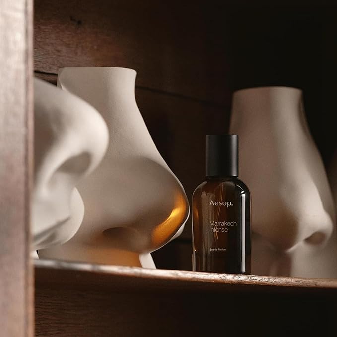 Aesop Marrakech Intense Eau de Parfum | Clove, Sandalwood, and Cardamom Scent | Woody, Spicy, and Floral Aroma | Unisex | 3.3 fl oz