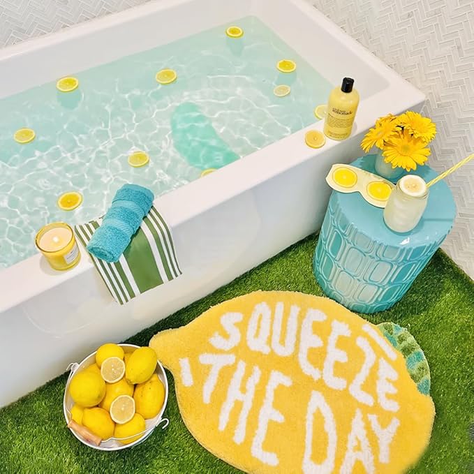BATH BEAN Luxury Body Stopper, Anti-Slip Spa Accessory, Holds Reclined Position in Bath to Fully Release Tension, Bathe Comfortably Hands Free, and Keep Your Hair Dry. Recline, Relax, Stay Put!