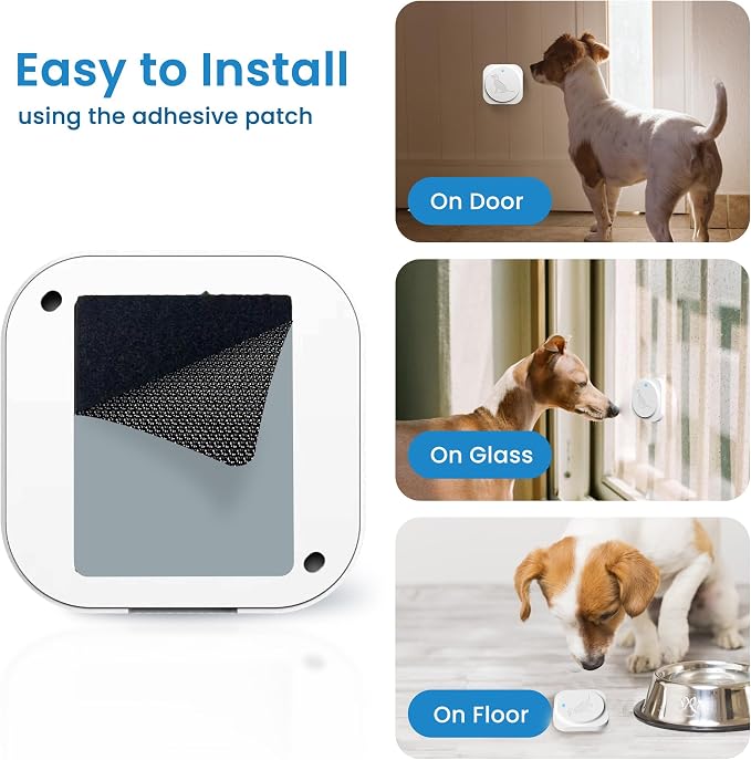 Wireless Dog Doorbell to Go Outside with 4 Notification Modes