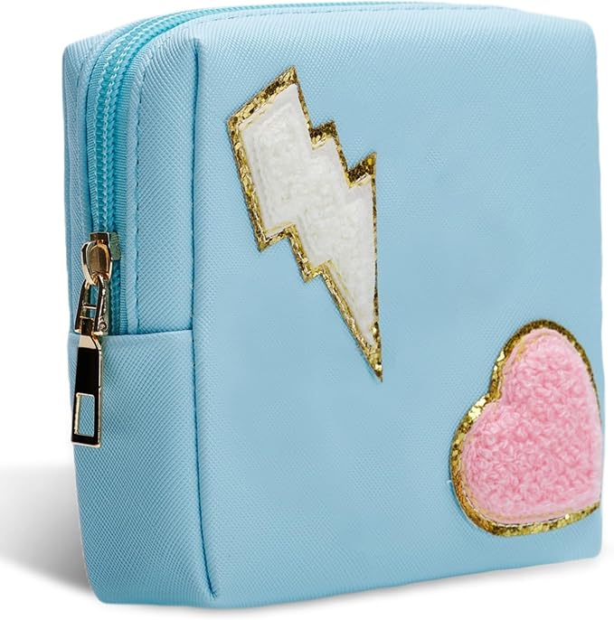 Period Bag for women Girls | PU Leather Sanitary Napkin Storage Bag | Cute Pads Bags for Period | Discreet Menstrual Pouch for Pads, Tampons, Menstrual Cups | Perfect for Travel & Daily Use