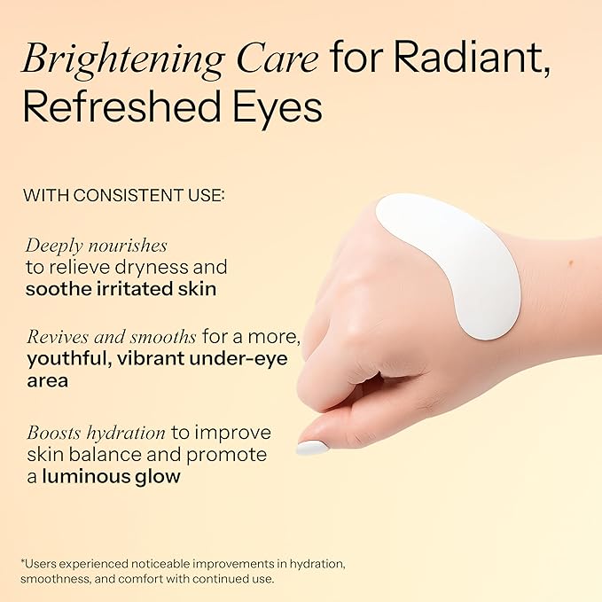 Vitamin C & Vitamin E Under Eye Patches – Dermatologist Tested, Anti Aging, Korean Skin Care – Hydrates, Firms, Reduces Look Of Fine Lines, Puffiness Reducer – Vegan, Clean – 15 Pairs