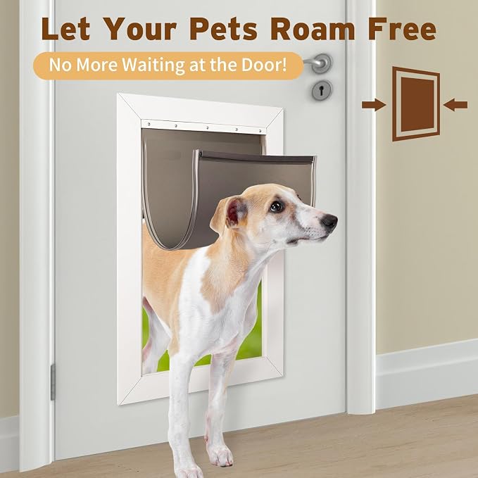 Extra Large Dog Door Replacement Flap Petsafe 10.1"x16.8"Weatherproof 2pack