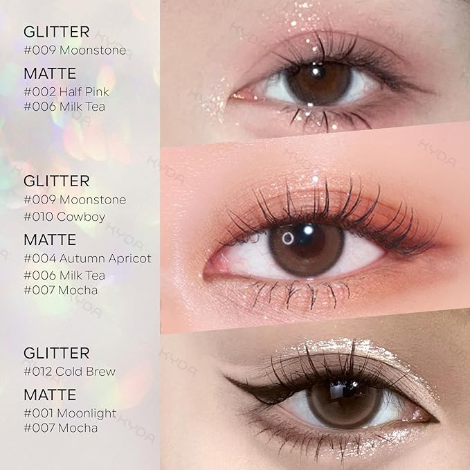 KYDA Red Brown Matte Eyeshadow Single, Redish Brown Eyeshadow Compact, Ultra-fine Lightweight, Crease-proof High Pigmented Formula, Matte Mini Eyes Makeup, Rufous Mud