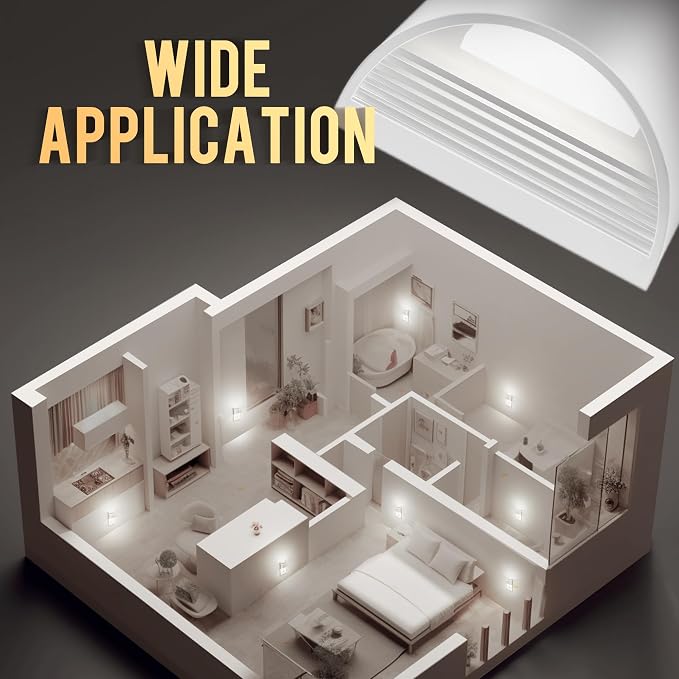 Night Light, Night Lights Plug into Wall, Adjustable, 5000K | 3 Level Brightness Adjustable Night Light, Dusk to Dawn Sensor Nightlights for Adults, Bedroom, Bathroom, Hallway, 4 packs