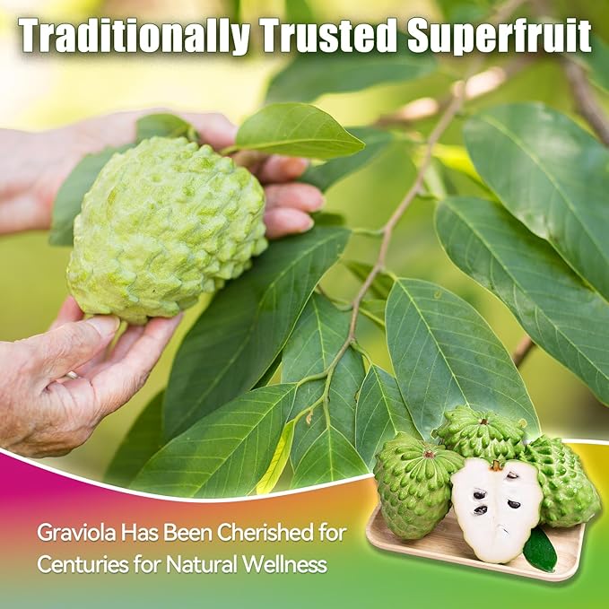 Vyxion Soursop Bitters Liquid, Soursop Multivitamin Drops - 2000mg 10:1 Extract from Fruit & Leaf, Vitamin B6, C, D3, Graviola Liquid Drops | Vegan, Non-GMO | 2 Fl Oz