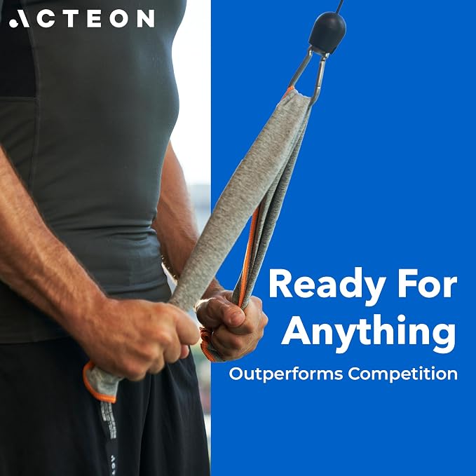 Acteon Microfiber Quick Dry Gym Towel, Silver ION Odor-Free Mega Absorbent Fiber Fast Drying Men Women Workout Gear for Body Sweat, Camping, Working Out Travel Towels – 3 Pack, 30x16, Heather Grey