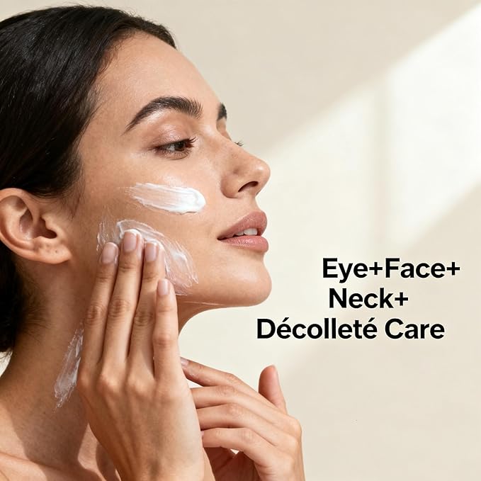 Instant Face Lift Cream Neck Firming Tight Moisturizer Women Men- Collagen & Tripeptide AH-8 Updated Formula For Eye Décolleté Firming Cream for Visible Tightening -Sensitive Skin - Day & Night