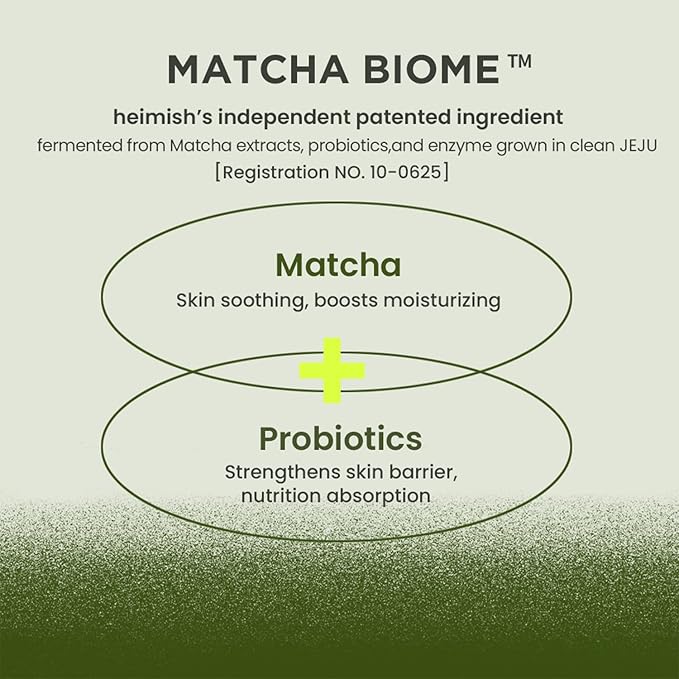 HEIMISH Matcha Biome Hydrogel Eye Patch - Anti Aging Under Eye Patches, Hydrating, Firming, Calming & Soothing Eye Mask with Matcha, Probiotics, for Dark Circles, Puffiness & Wrinkles, 1.4g/60ea