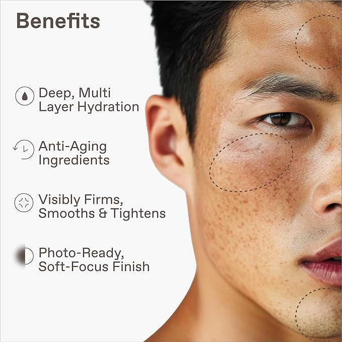 Super Moisture, 2 in 1 Day to Night Serum & Moisturizer Spray, Hydration & Repair Formula with Hyaluronic Acid, Exosomes & NAD+, Collagen Support, Skin Care for Men, All Skin Types, 100 mL