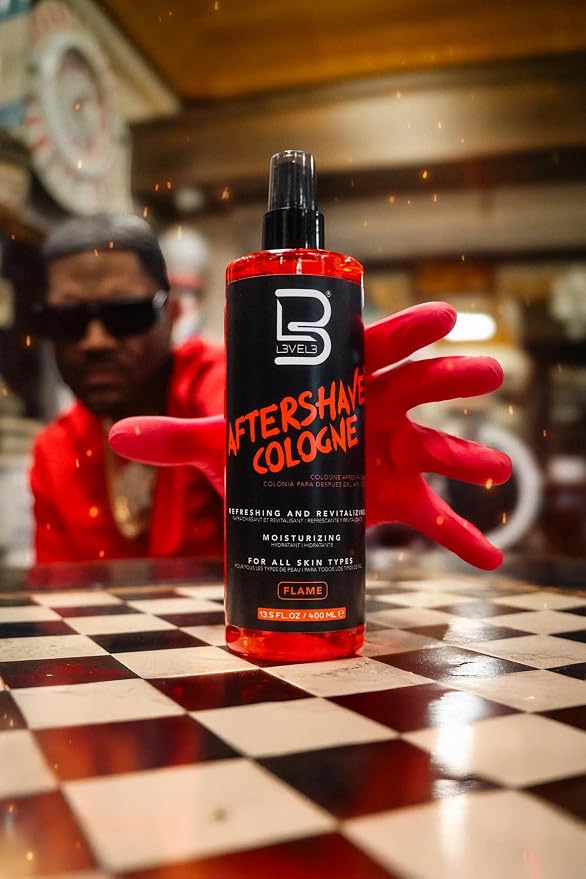 L3 Level 3 After Shave Spray Cologne - Softens Skin - Refreshes and Relieves Face and Skin - Moisturizing Formula Level Three After Shaving