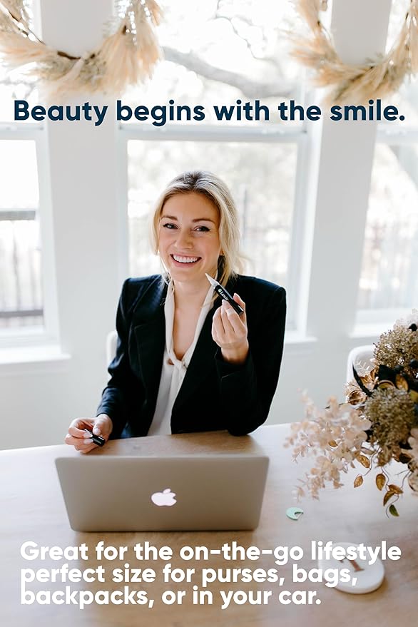 Lewie Teeth Whitening Wand - Dentist Developed Whitening Pen for a Bright Smile - Effective, Safe, with Natural Ingredients, Enamel Friendly Technology, No Harsh Chemicals or Abrasives 4 ml 2-Pack