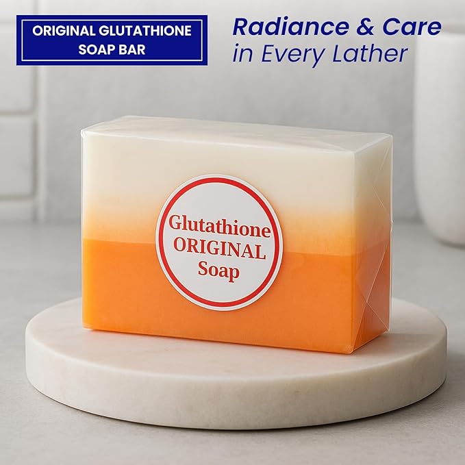 Relumins Glutathione Soap Bars, Holidays Deep Cleansing & Hydrating Soap for Smooth, Refreshed Skin, Gentle Exfoliating Formula for Face & Body, Luxurious Cold Process Skincare – 150g Bar