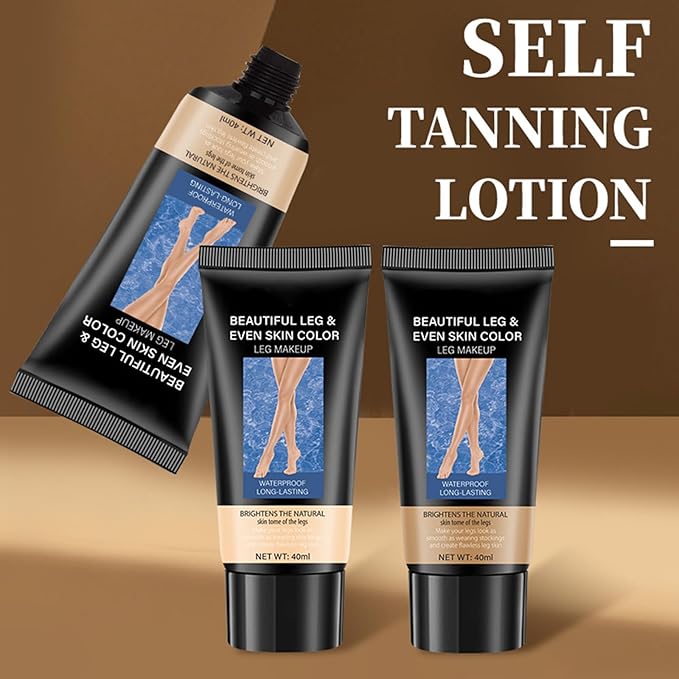 Leg Makeup Waterproof No Transfer, Body Makeup Waterproof No Transfer, Tattoo Cover Up MakeUp WaterProof, WaterProof LEG MakeUP Cream, Instant Tanning Legs, Body Foundation (#02, Medium)