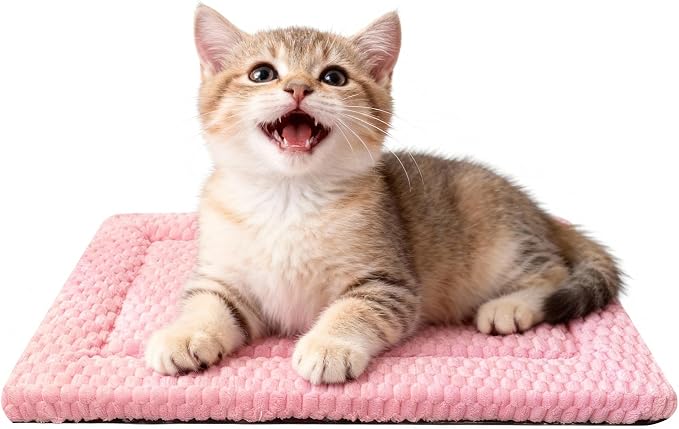 Dog Bed Mat – Soft & Comfortable Dog Kennel Pad for Crate – Durable Crate Bed & Mat for Dogs & Cats