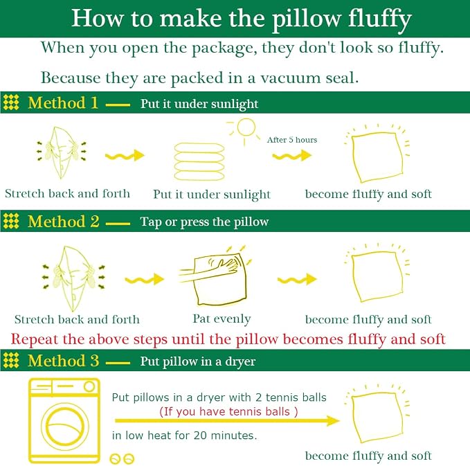 JIEITIVE Throw Pillow Inserts Hypoallergenic Premium Pillow Stuffer Square Form for Decorative Pillow Covers Cushion Set of 1-12 x 20 Inches