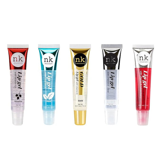 NICKA K NEW YORK Lip Gel, Hydrating, Lightweight, Glides on Effortlessly, Non Sticky Finish Lip Gel Colors (AMZ031)