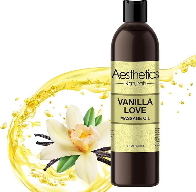 Aesthetic Naturals Massage Oil (Vanilla Love)