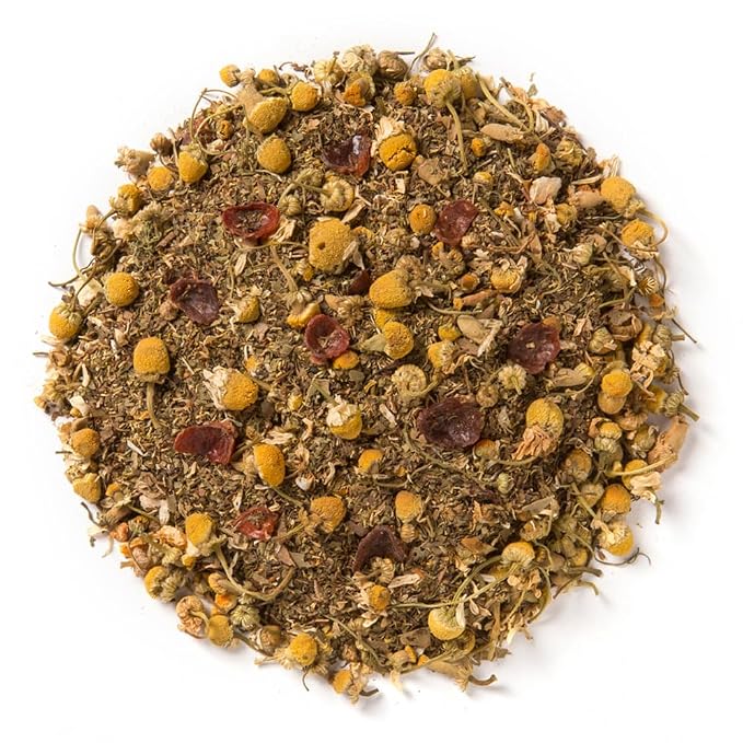 Davidson's Organics, Tulsi Chamomile Flower, Loose Leaf Tea, 16-Ounce Bag