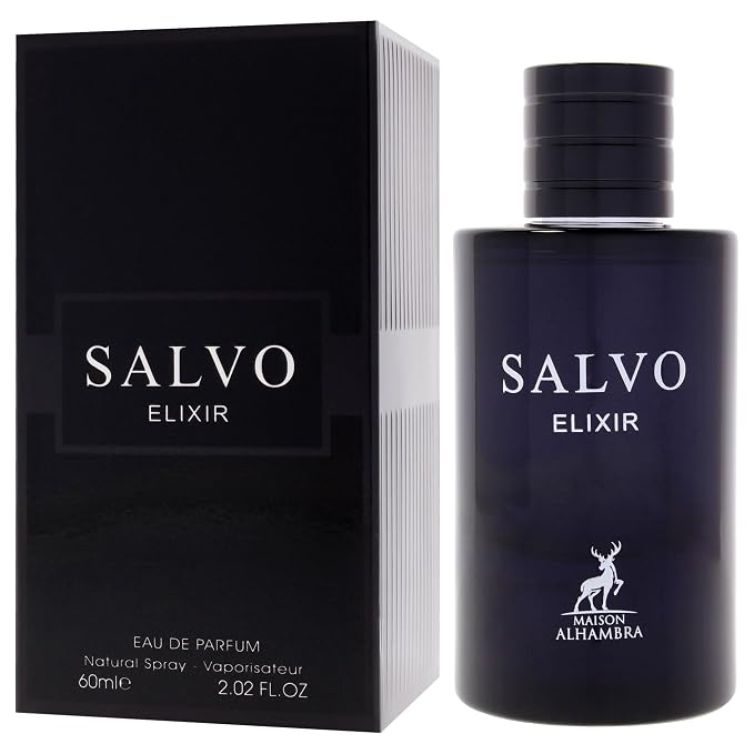 Salvo Elixir by Maison Alhambra for Men - 2.02 oz EDP Spray