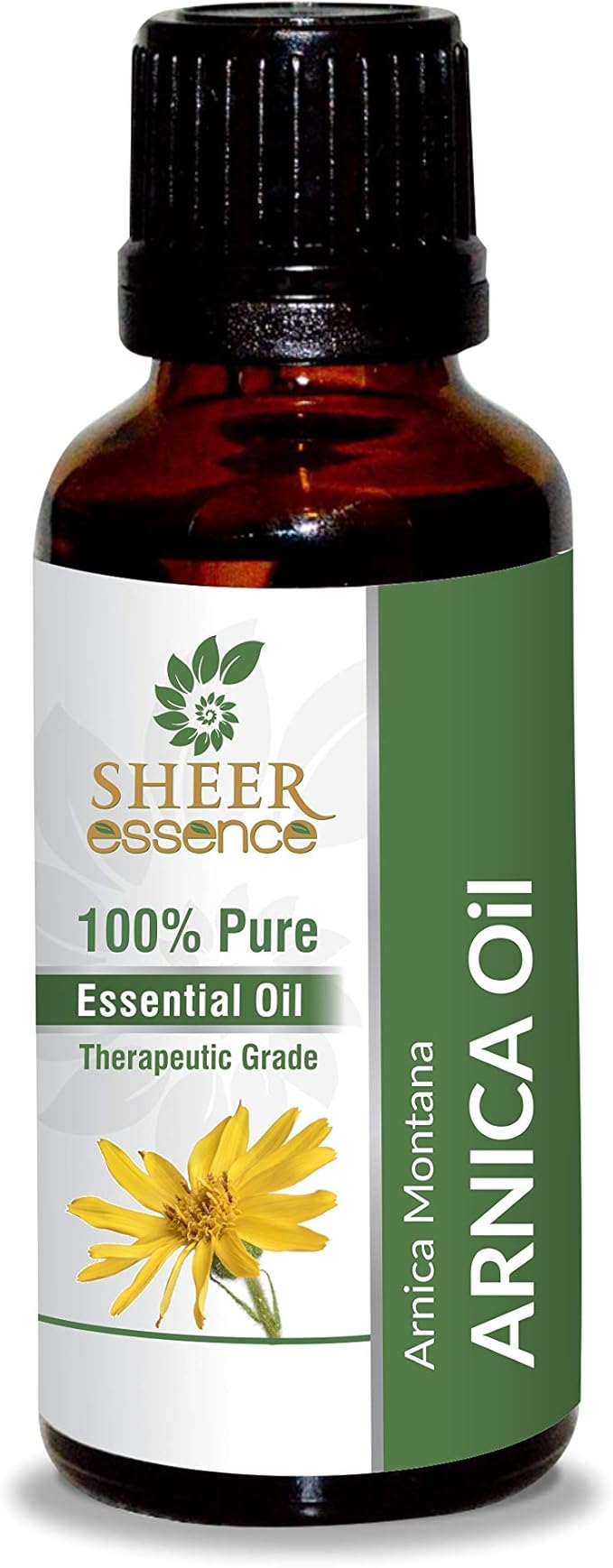 Arnica Flower Essential (Arnica Montana) Obtained from Distillation|Flower Extract of Arnica 100% Pure & Natural Therapeutic Grade for Aromatherapy Use 67.62 Fl. Oz
