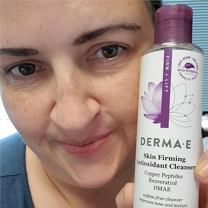 Derma E, Skin Firming Antioxidant Cleanser, 6 Ounce