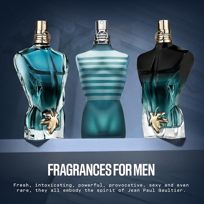 Jean Paul Gaultier Le Male Eau de Toilette - Long Lasting Amber Aromatic Cologne for Men with Fresh Mint, Lavender & Sensual Vanilla - Luxury Men's Cologne Spray, 2.5 oz | for Men, 2.5, Ounce
